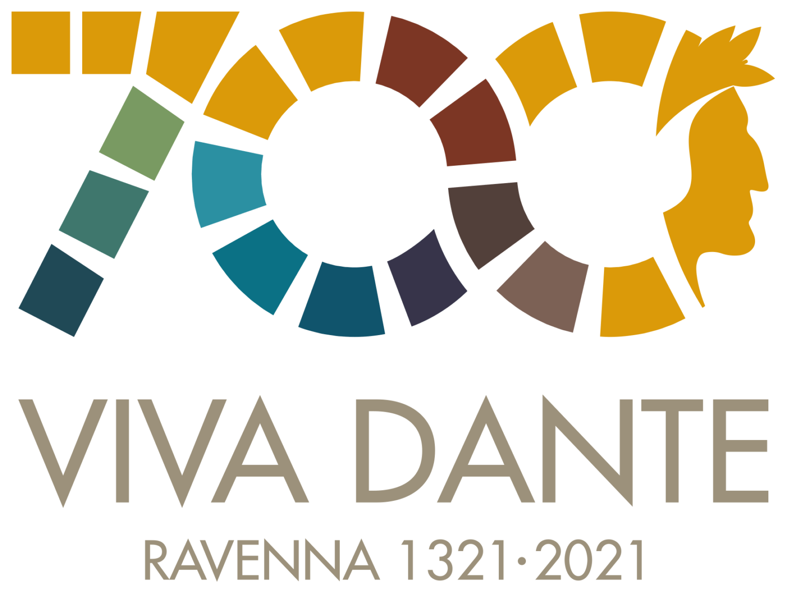 logo manifestazione 700 viva dante ravenna 1321-2021